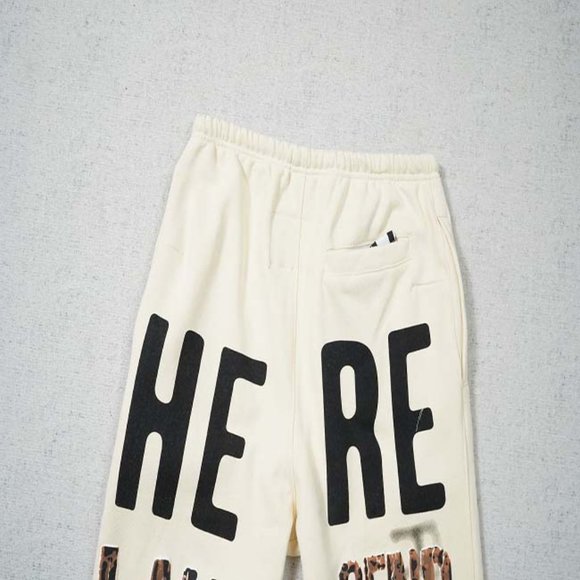 FEAR OF GOD x RIVINGTON ROI REBIS Monogram Cream Harem Pants - Picture 8 of 13